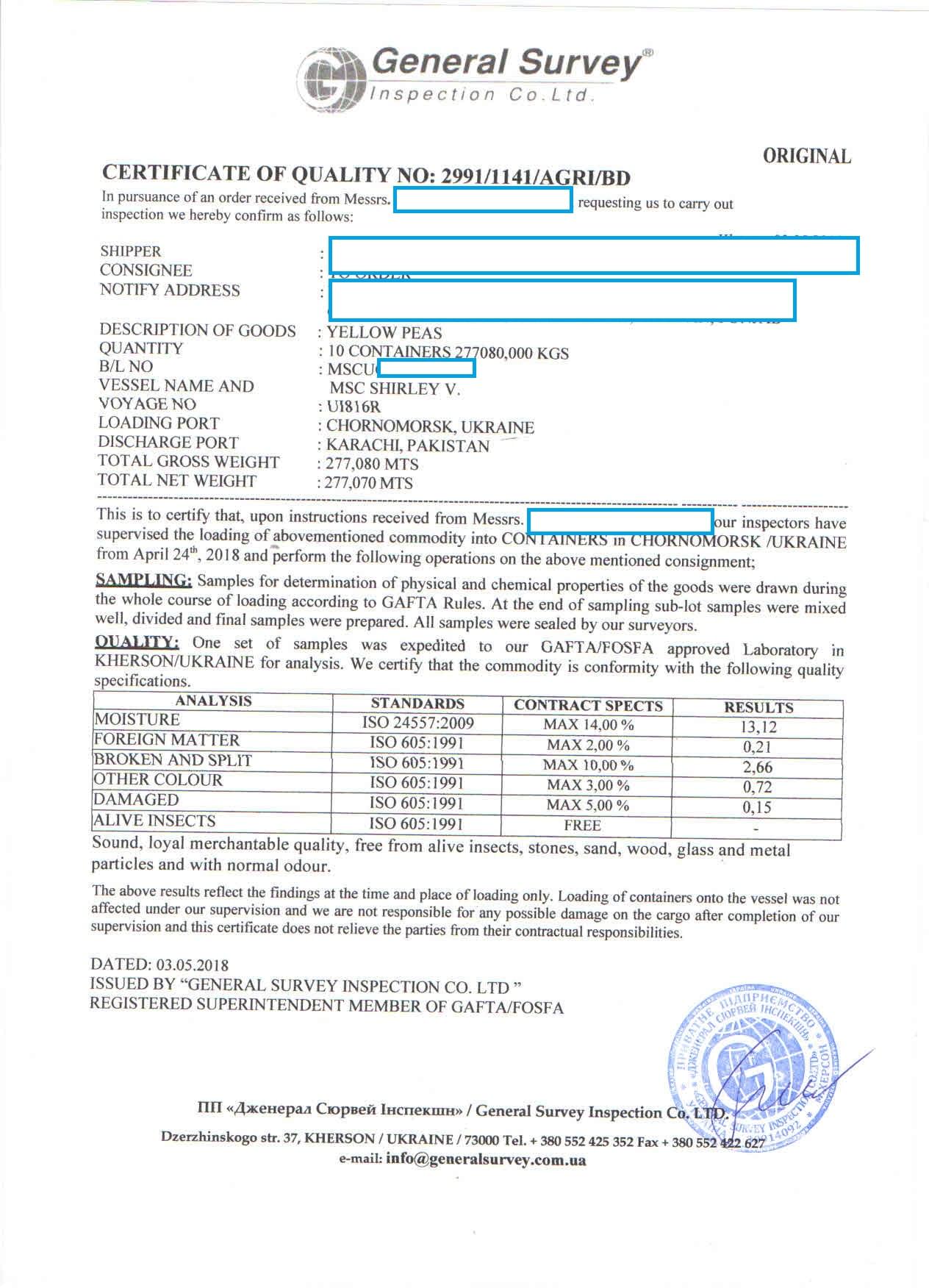 SURVEY REPORT
